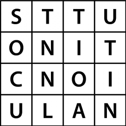 Large Word Square